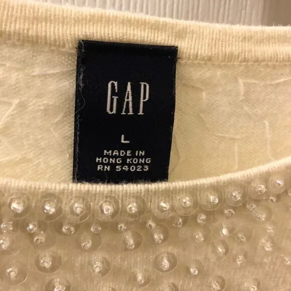 GAP sequin embellished sweater - Picture 4 of 6